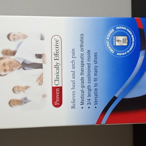 Powerstep 3/4 length Orthotic Support Men's 10-10 1/2 - Picture 2 of 4